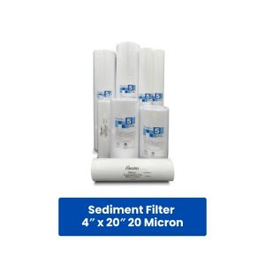 Sediment Filter 4" x 20" 20 Micron