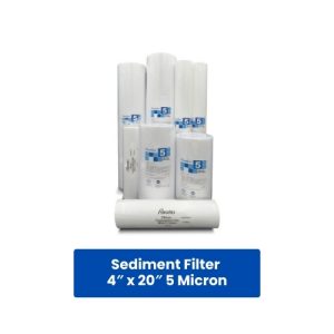 Sediment Filter 4" x 20" 5 Micron