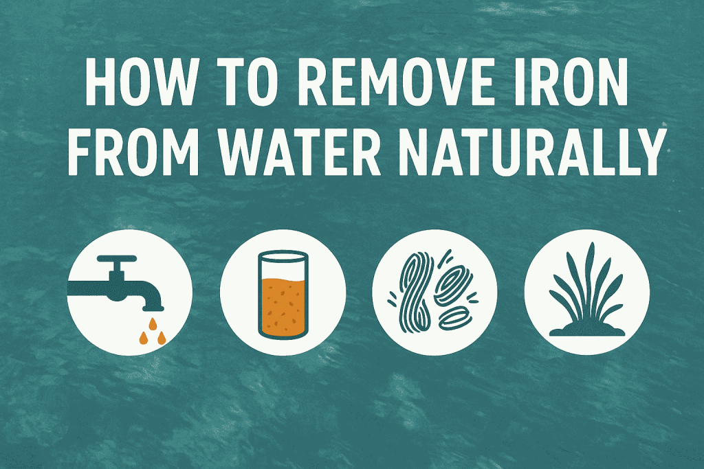How to Remove Iron from Water Naturally