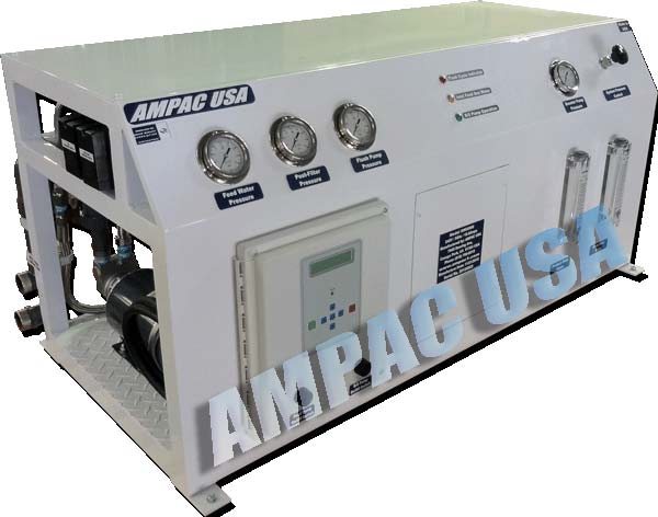 Seawater Desalination Reverse Osmosis Watermaker 3,000 Gpd | 11,350 Lpd