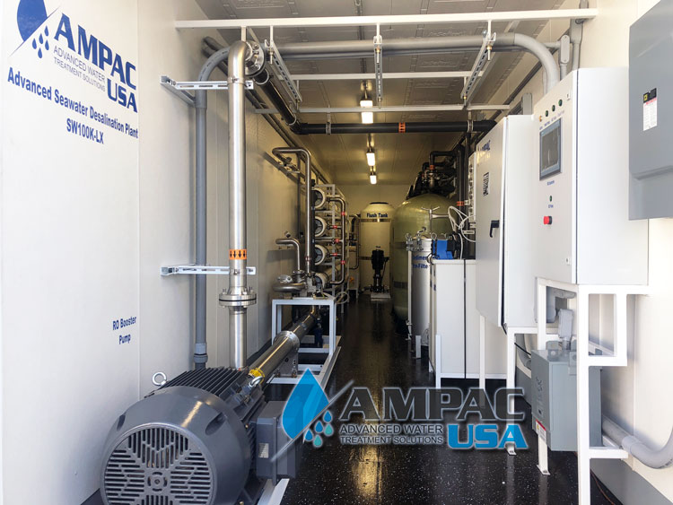 Mobile Seawater Desalination Plant | SW100K-LXC