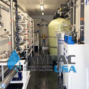 Mobile Seawater Desalination Reverse Osmosis Watermaker 80,0002 Gpd (300m3/day)